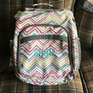 Thirty-One One Shoulder Chevron Bookbag